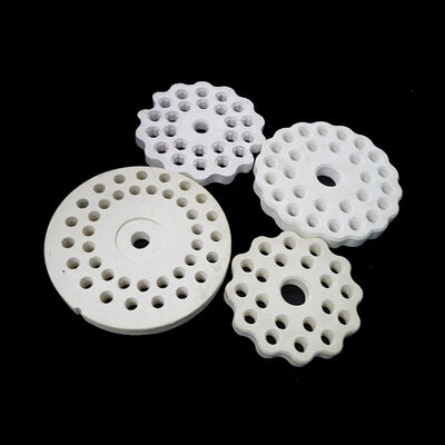 थर्मल शॉक प्रतिरोध 250 मललाइट सिरेमिक रासायनिक संरचना 3Al2O3 2SiO2 कठोरता 7 8 मोह्स टिकाऊ औद्योगिक सामग्री