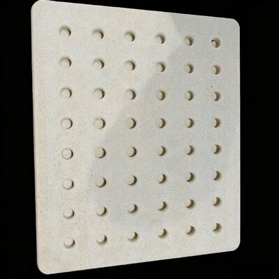 छिद्रित कॉर्डियराइट मल्टी ओवन शेल्फ उच्च स्थायित्व शेल्फ उच्च तापमान ओवन में निरंतर के लिए उपयुक्त