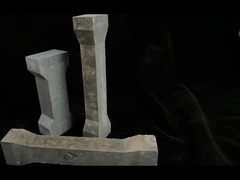 ईंट के आकार के भट्ठी के पदों के साथ 7-8% की स्पष्ट छिद्रता और टिकाऊ सिलिकॉन कार्बाइड