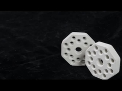 औद्योगिक छिद्रित सिरेमिक डिस्क, एल्यूमीनियम हीटिंग छिद्रित सिरेमिक प्लेट