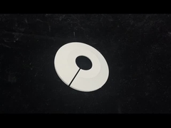 सफेद उच्च यांत्रिक शक्ति एल्यूमीनियम सिरेमिक डिस्क उच्च पहनने के प्रतिरोध