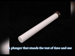 पहनने के प्रतिरोध औद्योगिक सिरेमिक लेपित पिस्टन एल्यूमीनियम प्लंगर पीला रंग