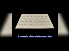 रेफ्रेक्टरी कॉर्डियराइट सेटर प्लेट थर्मल शॉक प्रतिरोधी पाउडर धातु विज्ञान के लिए